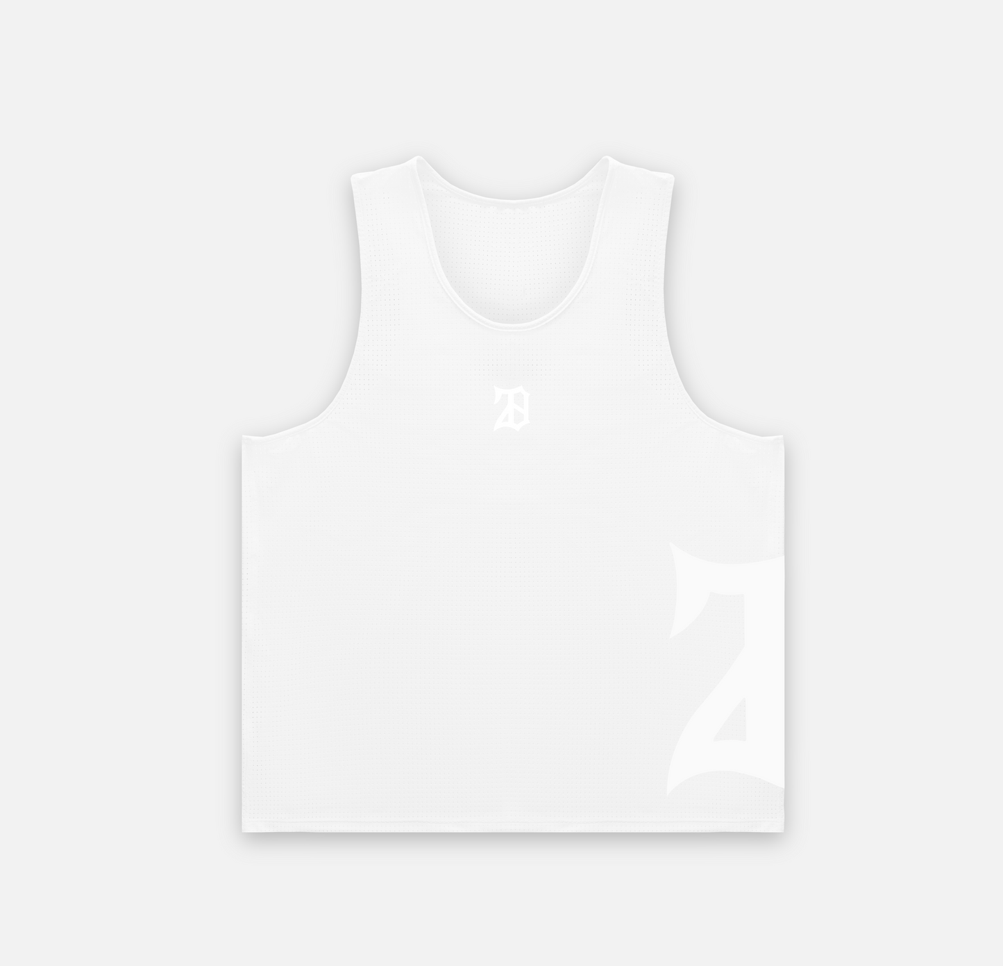SINGLET WHITE ON WHITE