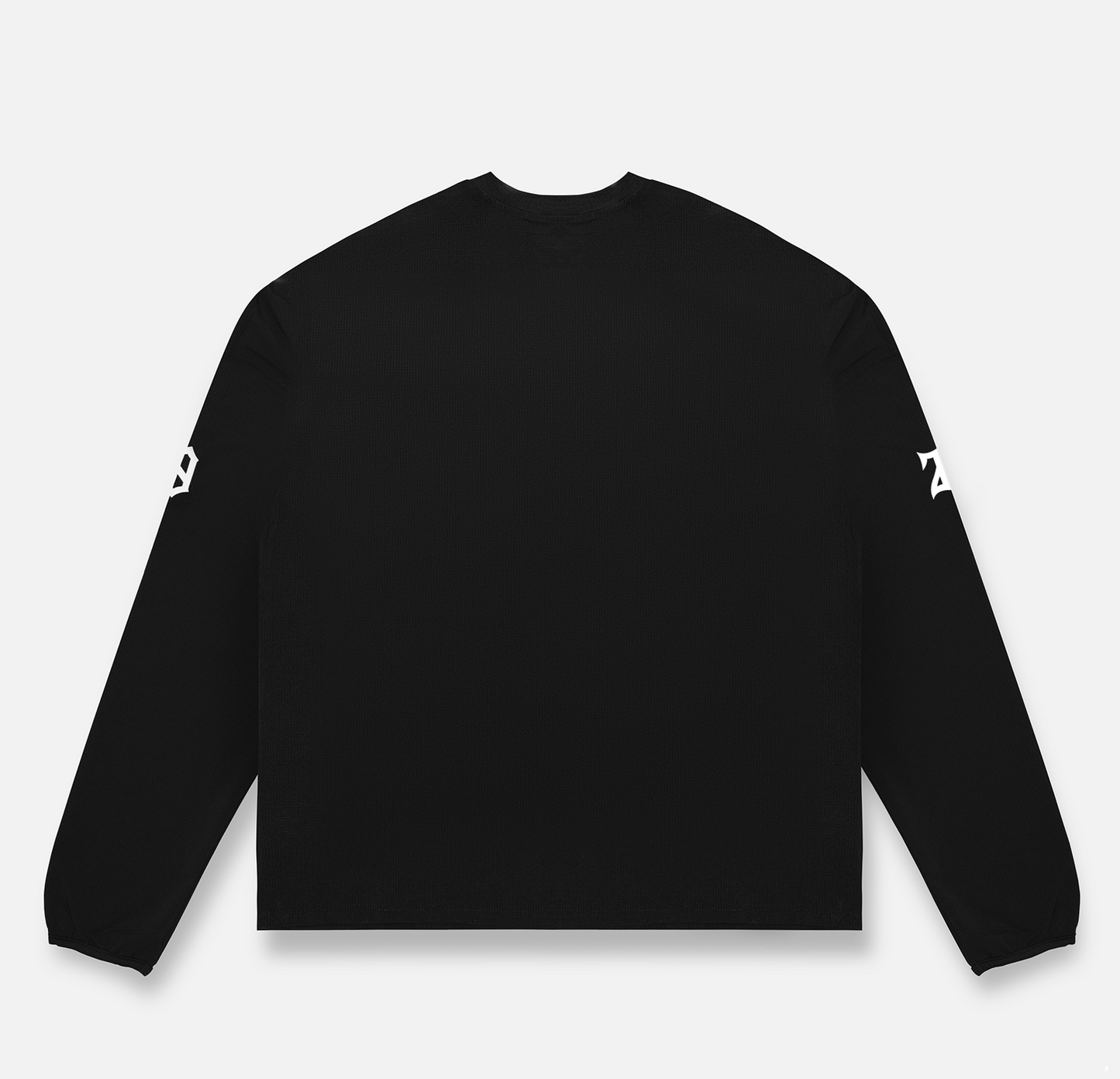 BLACK MESH LONG SLEEVE