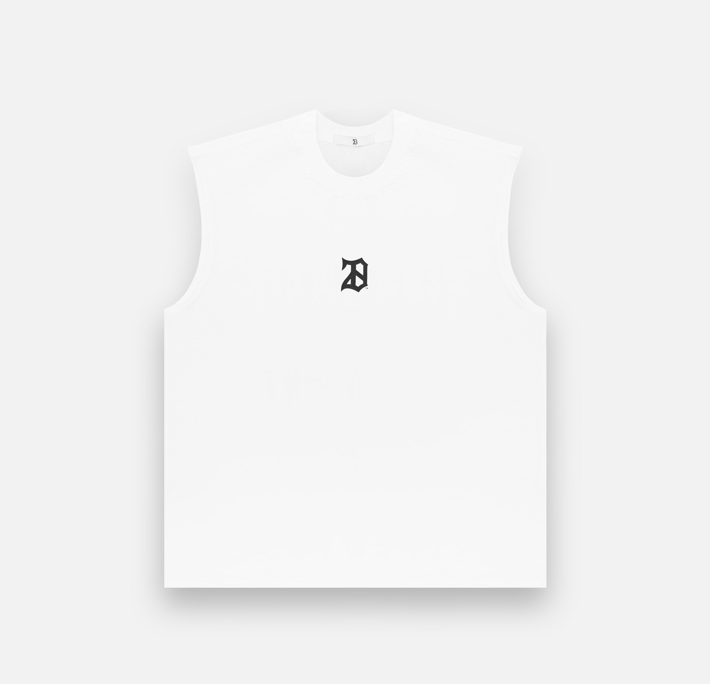 WHITE MESH TANK V2