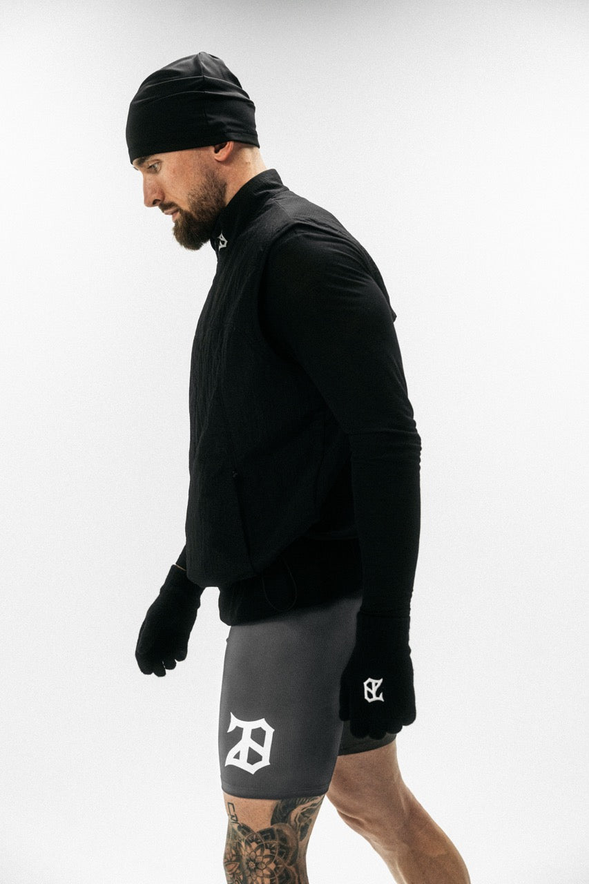 TRAINING GILET BLACK