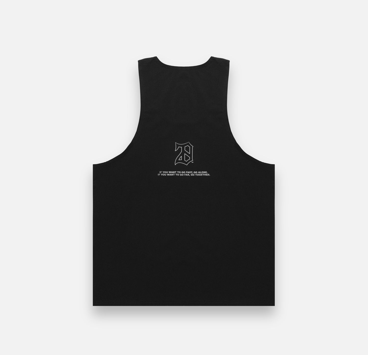 GO FAST SINGLET BLACK - 28 CLUB