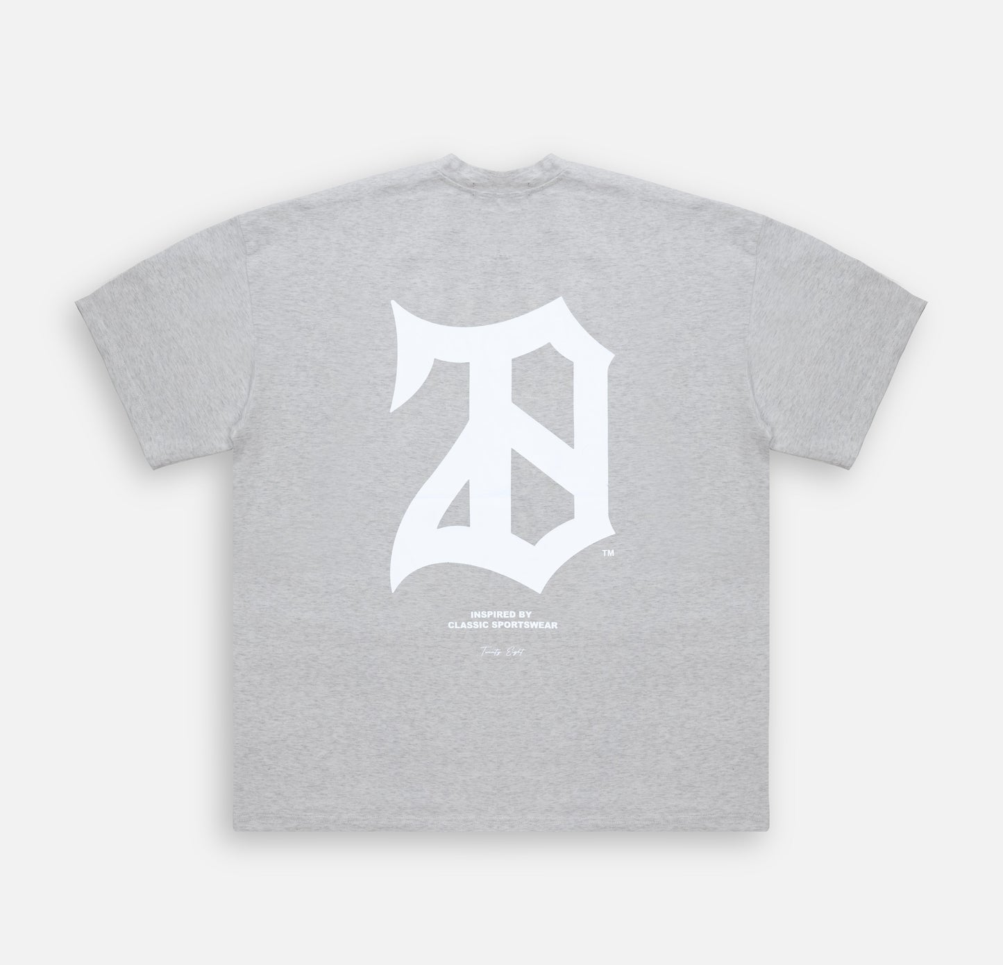GREY MARL TRAINING T - SHIRT - 28 CLUB