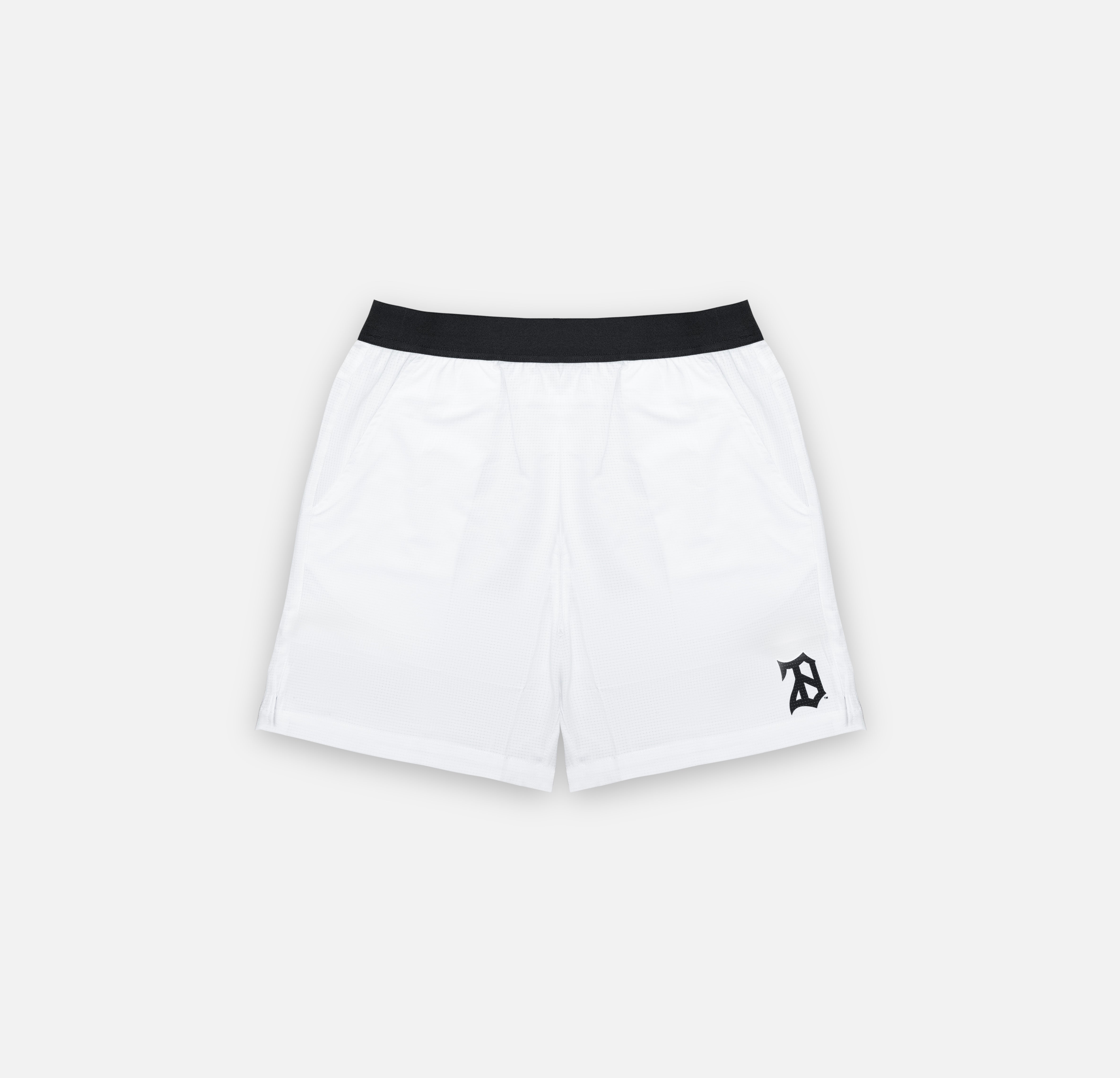 WHITE MESH SHORTS - Main Image