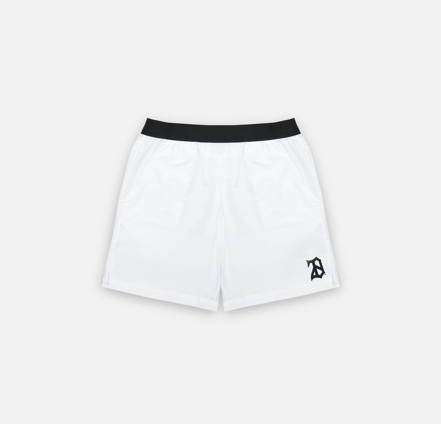 WHITE MESH SHORTS - 28 CLUB