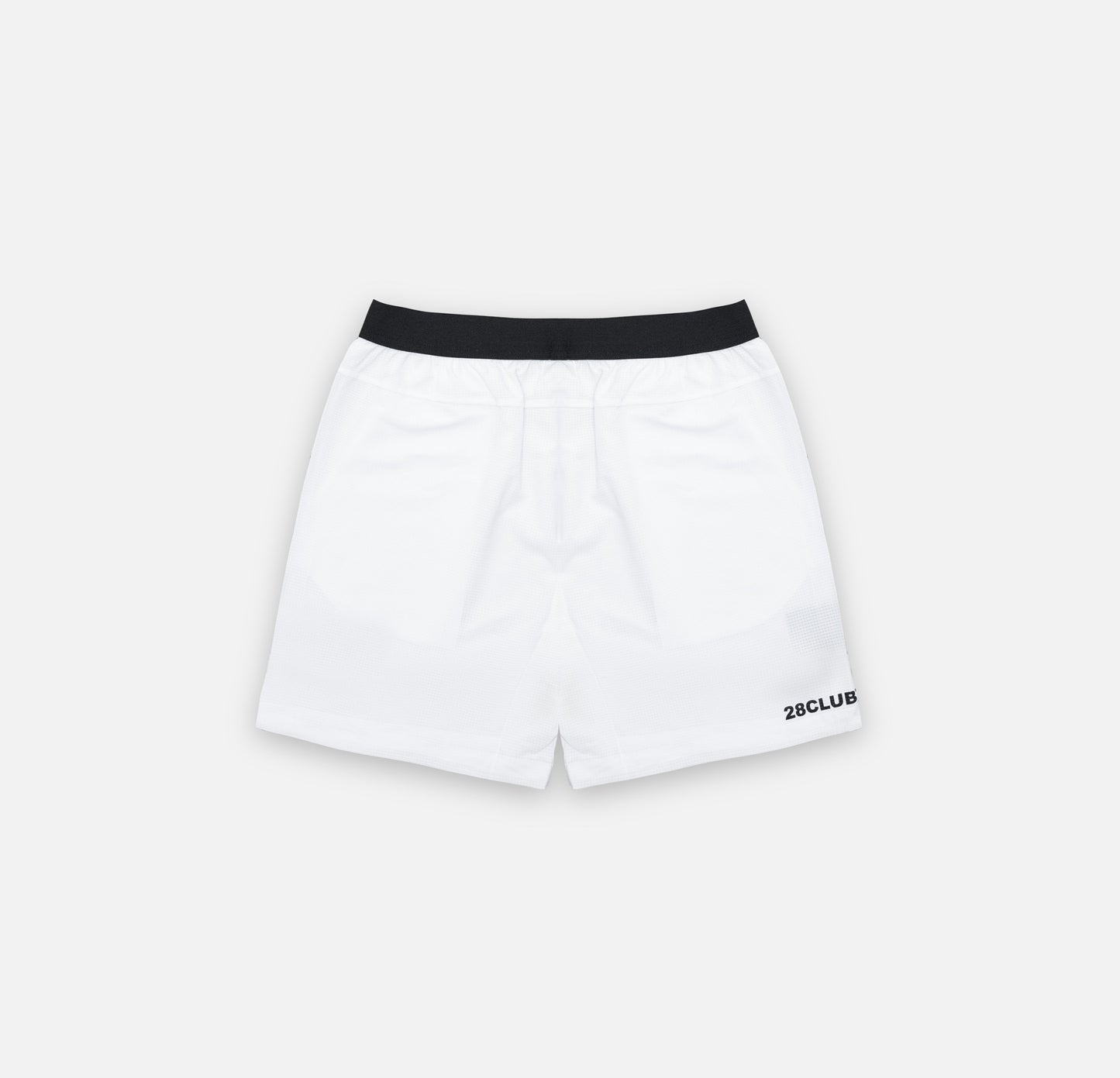 WHITE MESH SHORTS - 28 CLUB
