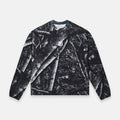 BLACK WOODLAND MESH LONG SLEEVE