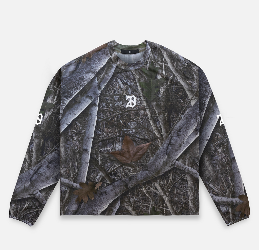 WOODLAND MESH LONG SLEEVE