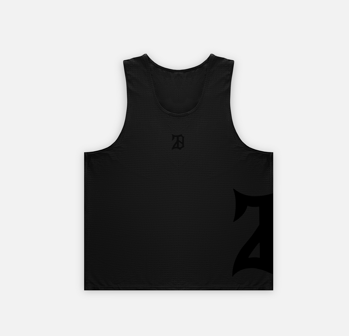SINGLET BLACK ON BLACK