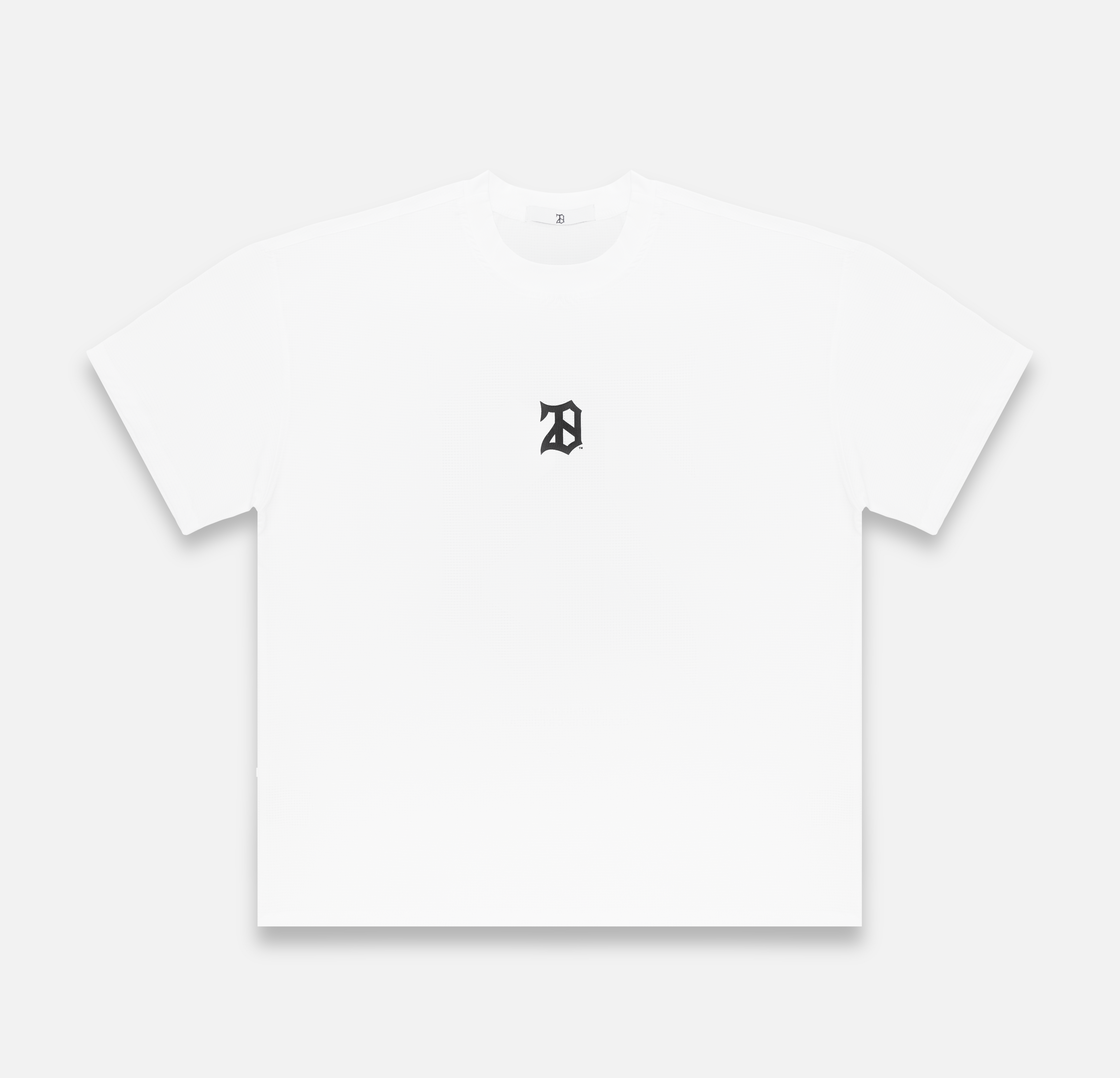 WHITE MESH T-SHIRT