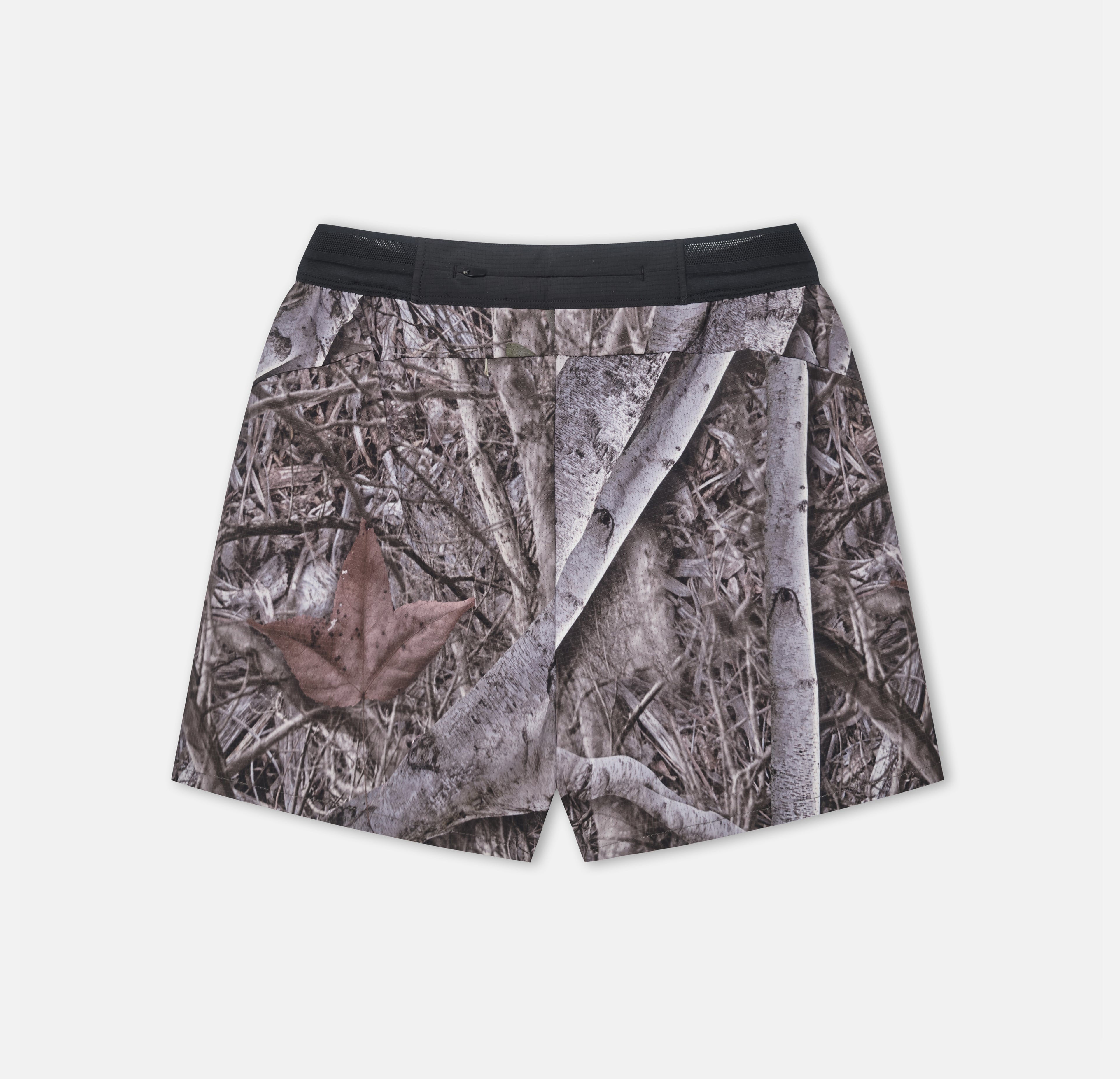 5 INCH SPLIT SHORTS WOODLAND