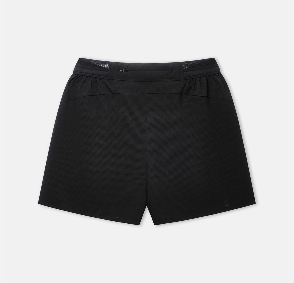 5 INCH SPLIT SHORTS BLACK