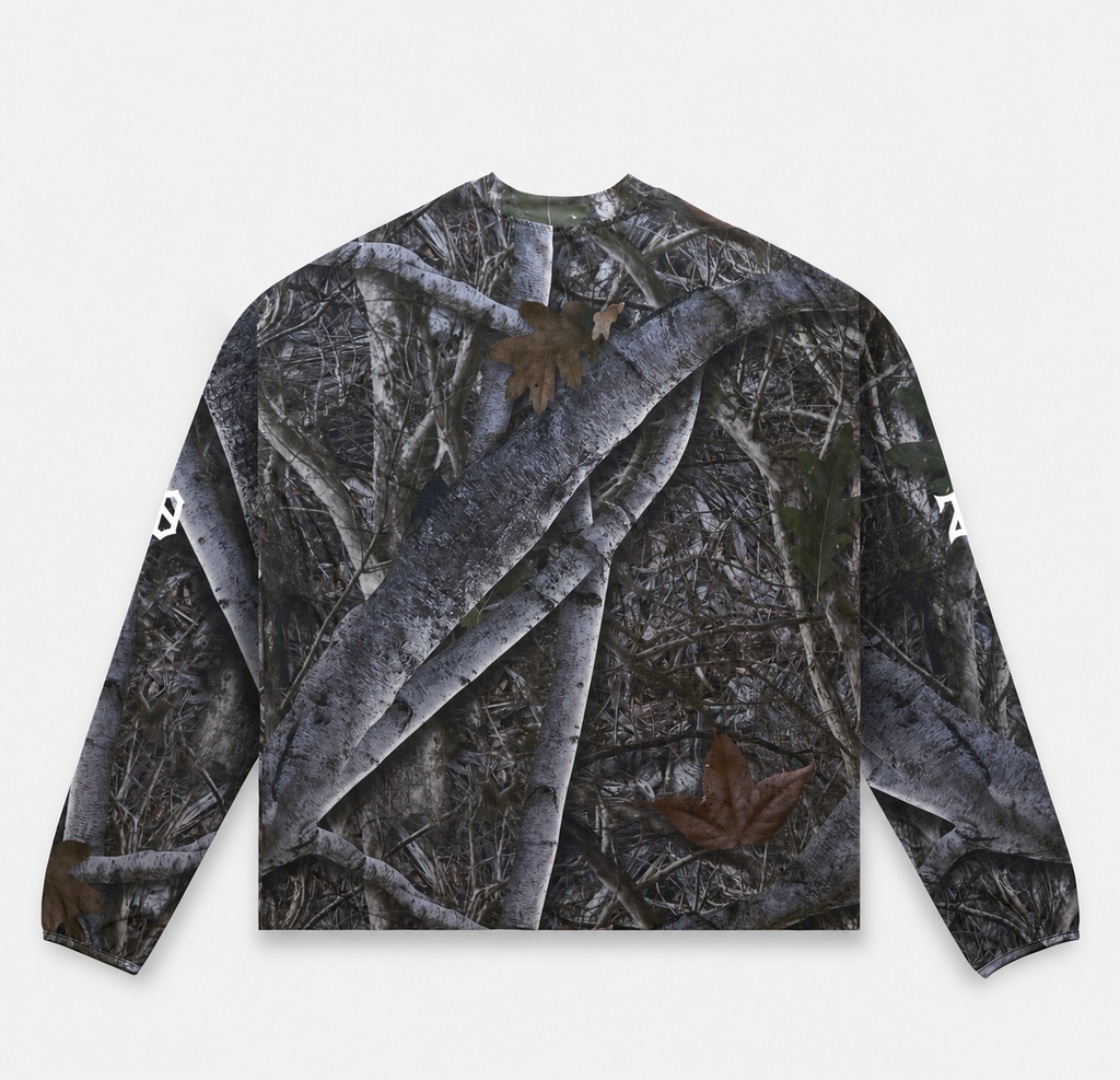 WOODLAND MESH LONG SLEEVE