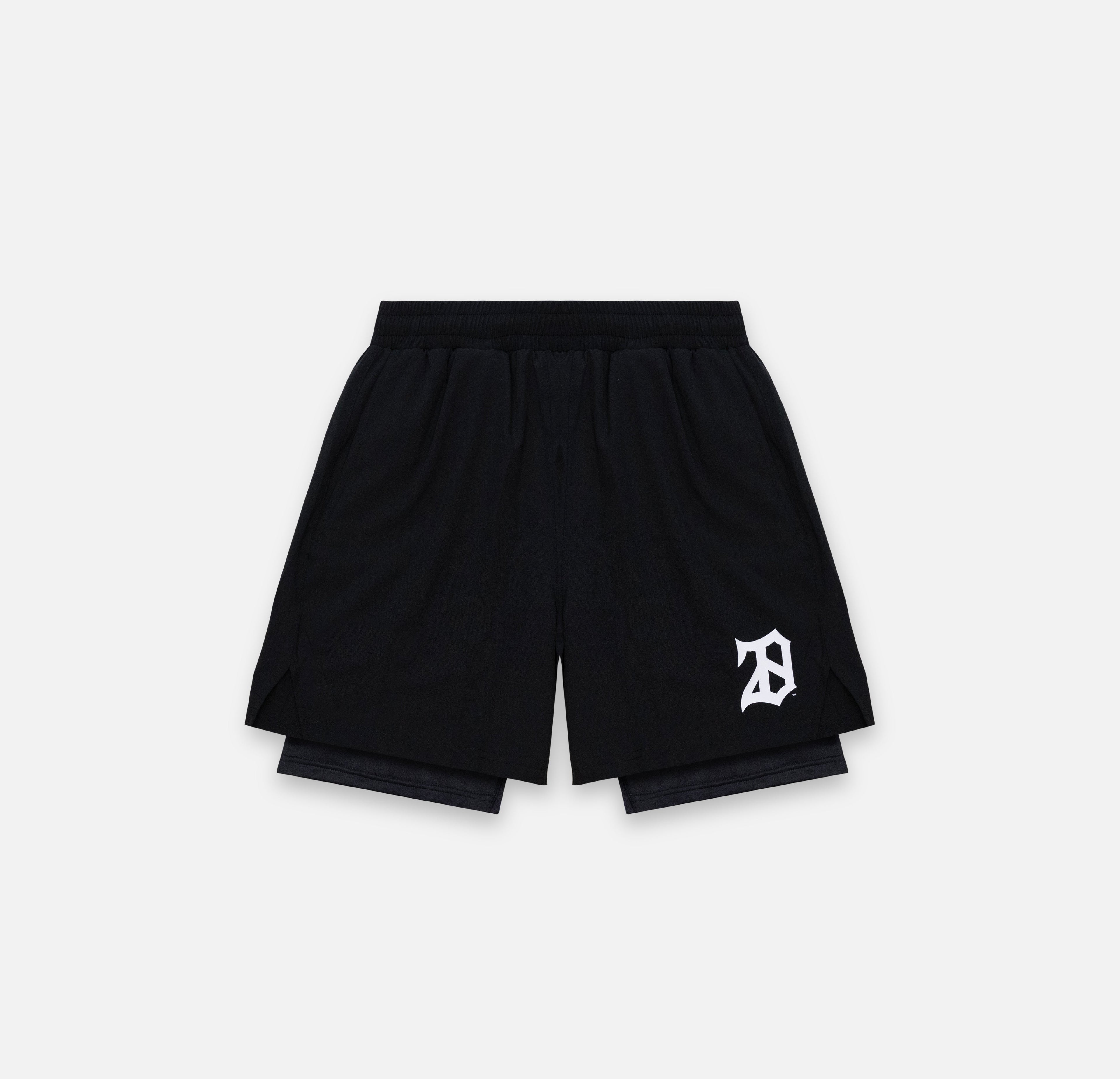 BLACK 2 - IN - 1 SHORT - 28 CLUB
