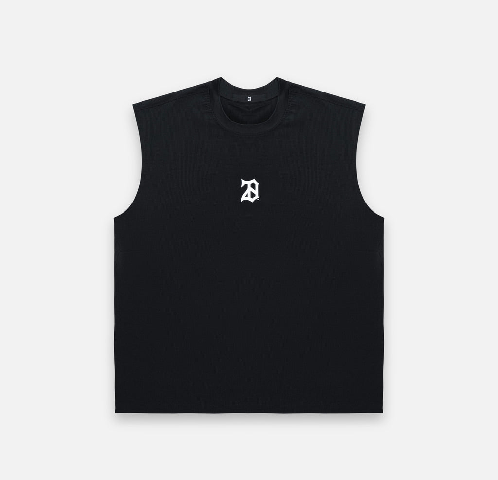 BLACK MESH TANK V2 - 28 CLUB