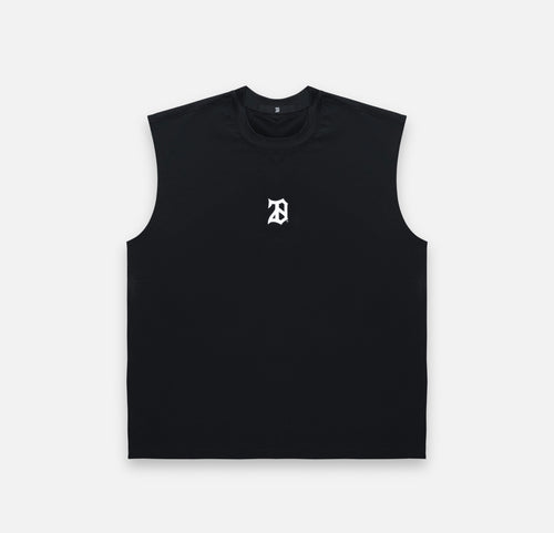 BLACK MESH TANK V2 - 28 CLUB
