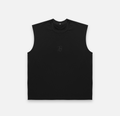 BLACK ON BLACK MESH TANK - 28 CLUB