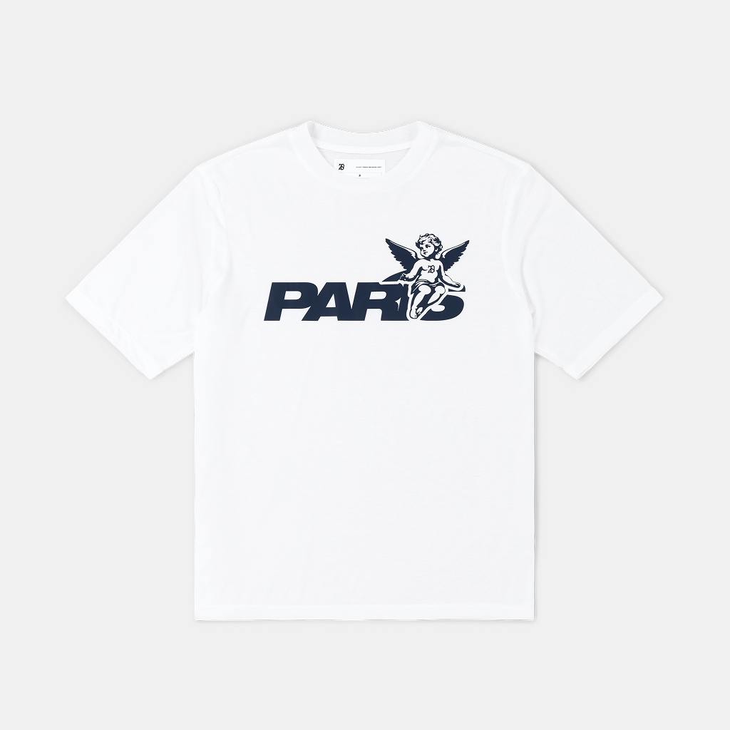 PARIS LIGHTWEIGHT WHITE T-SHIRT