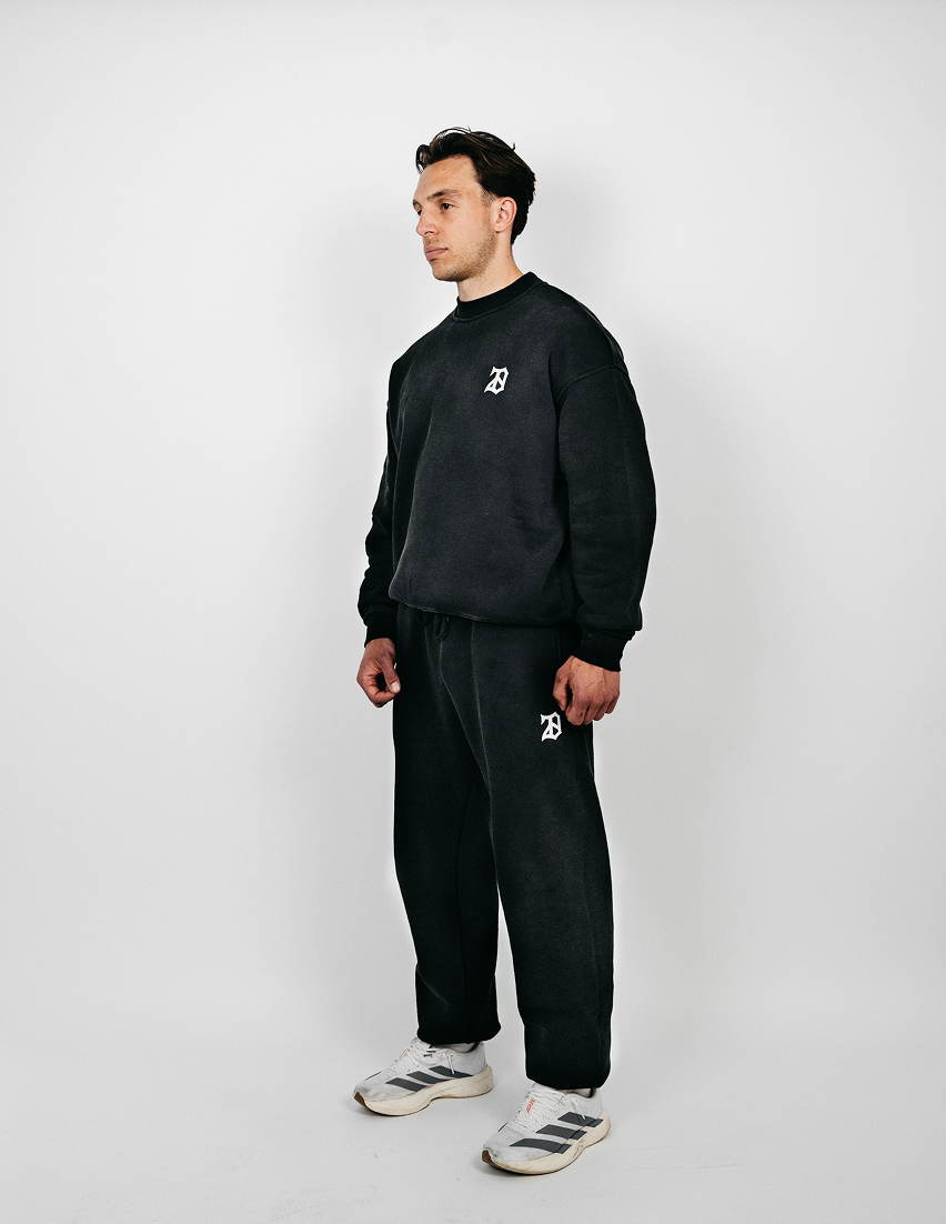 WASHED TRAINING SWEATER