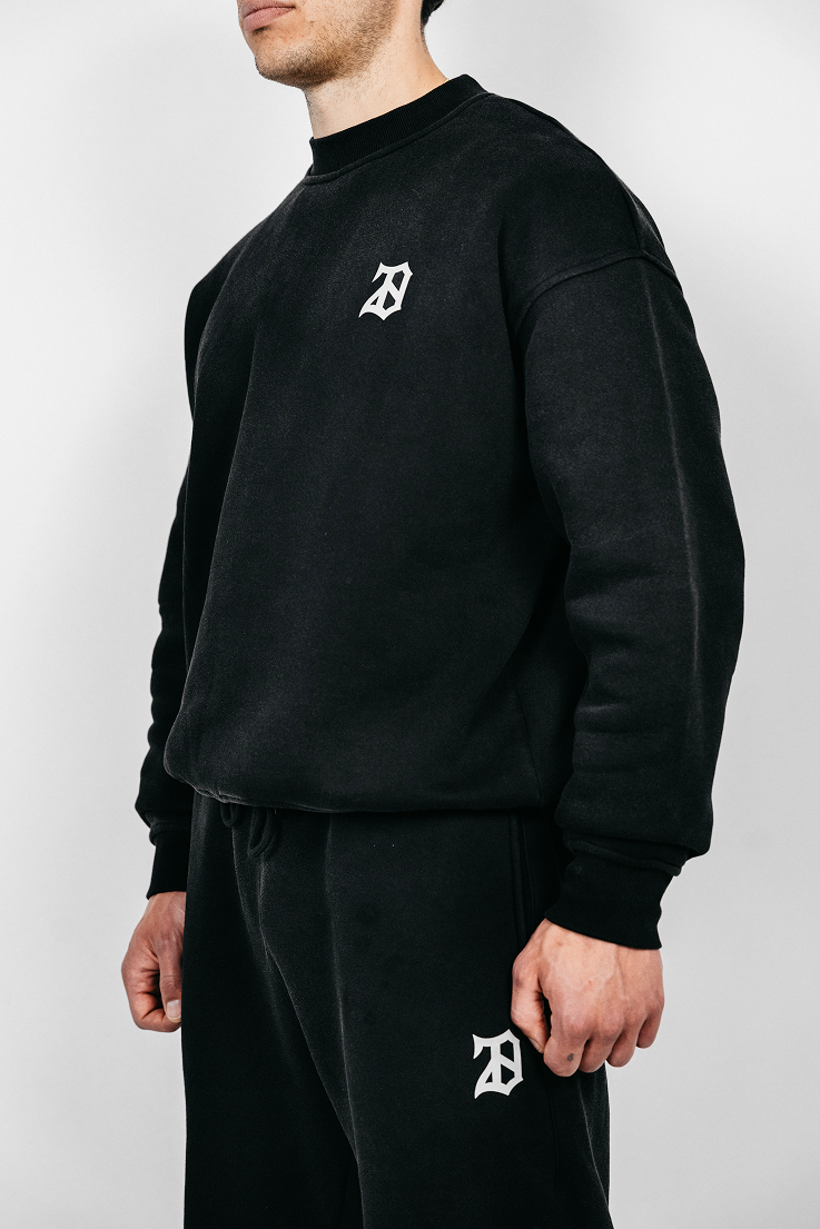 WASHED TRAINING SWEATER