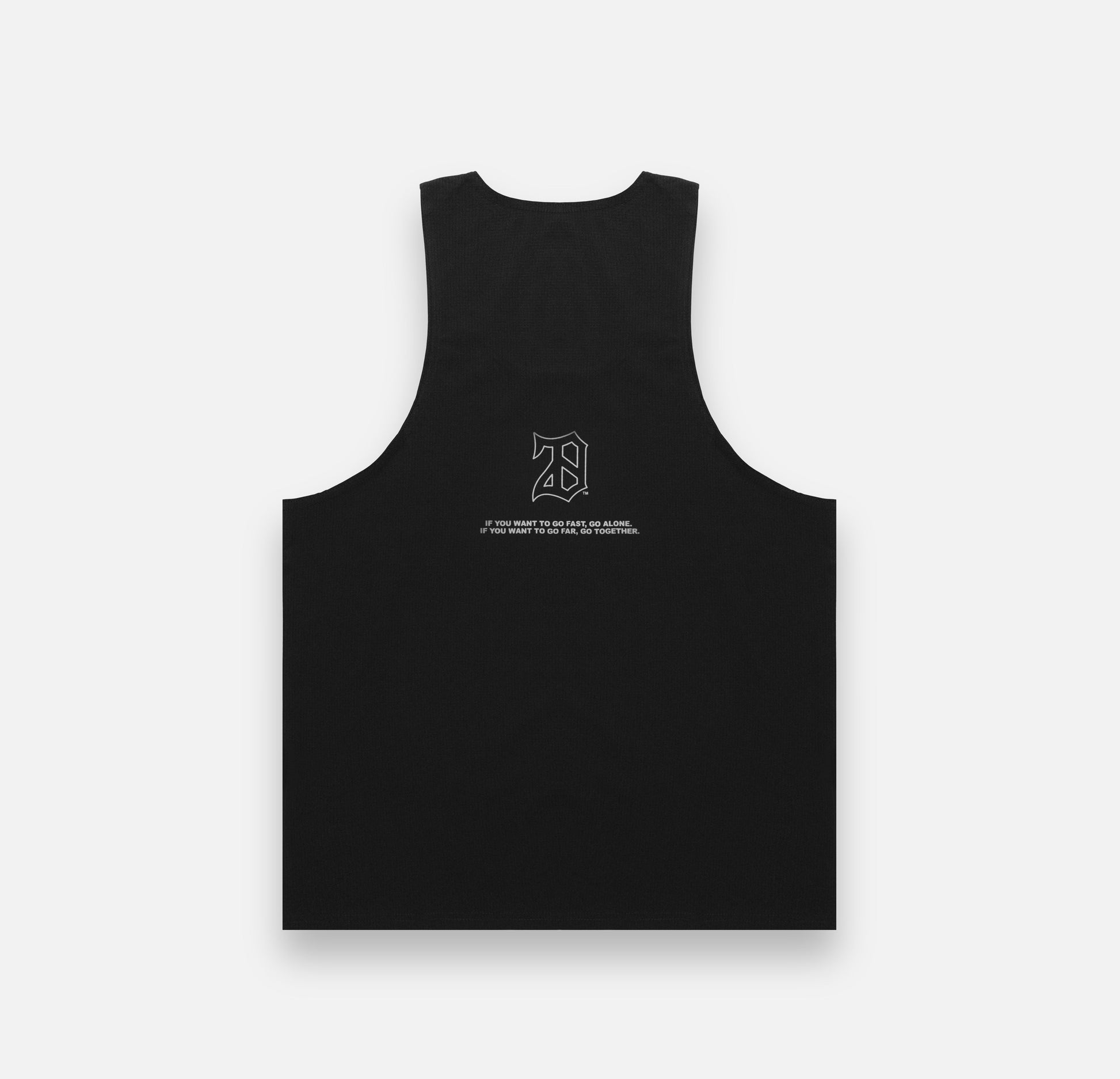 GO FAST SINGLET BLACK