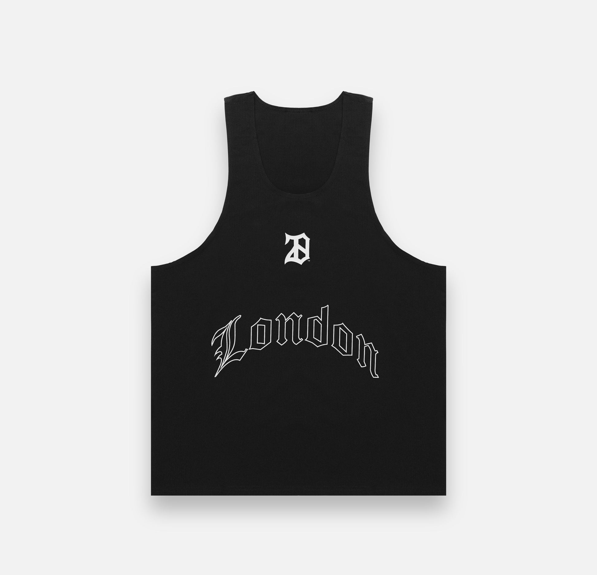 GO FAST SINGLET BLACK