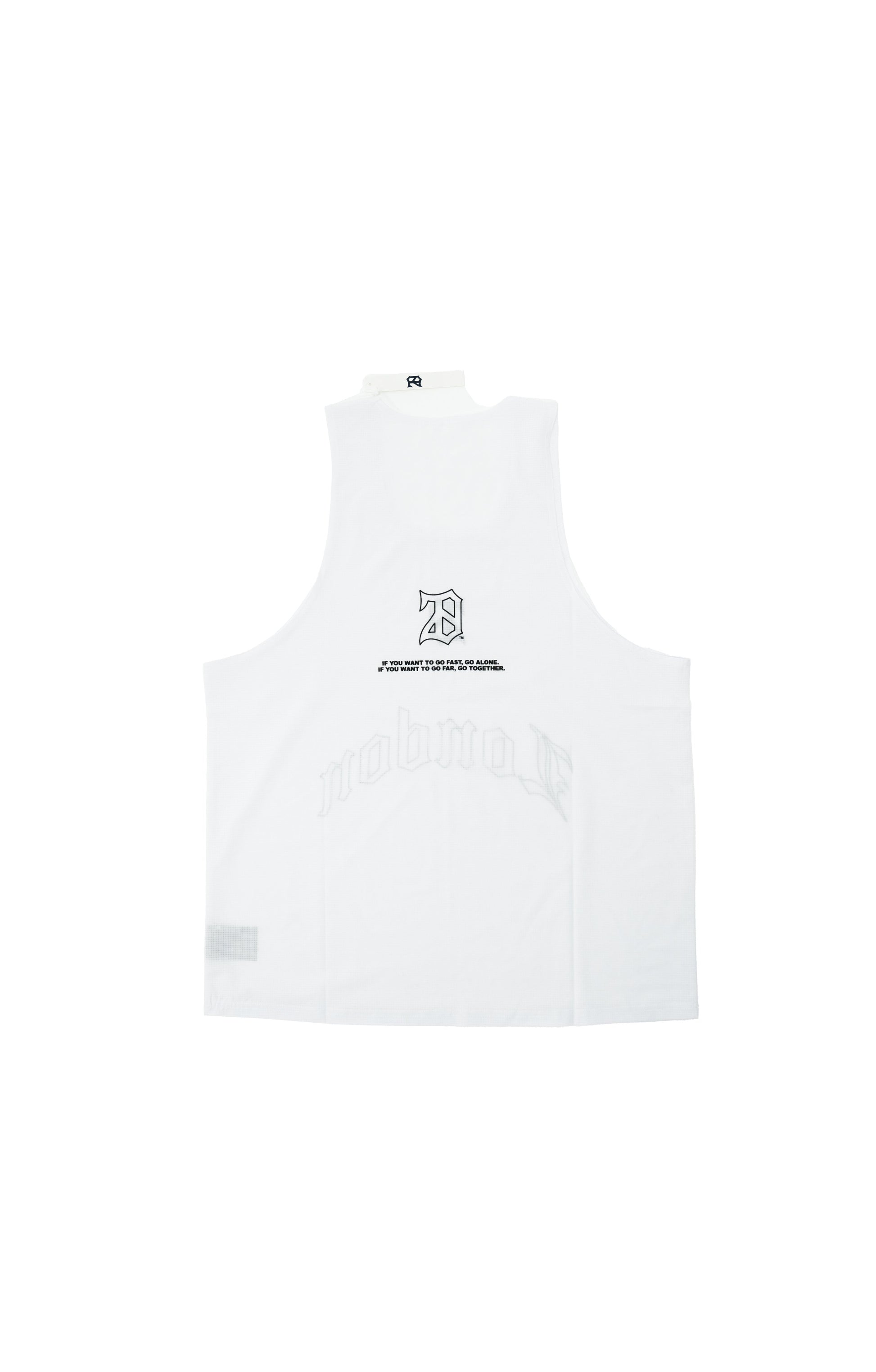 GO FAST SINGLET WHITE - 28®