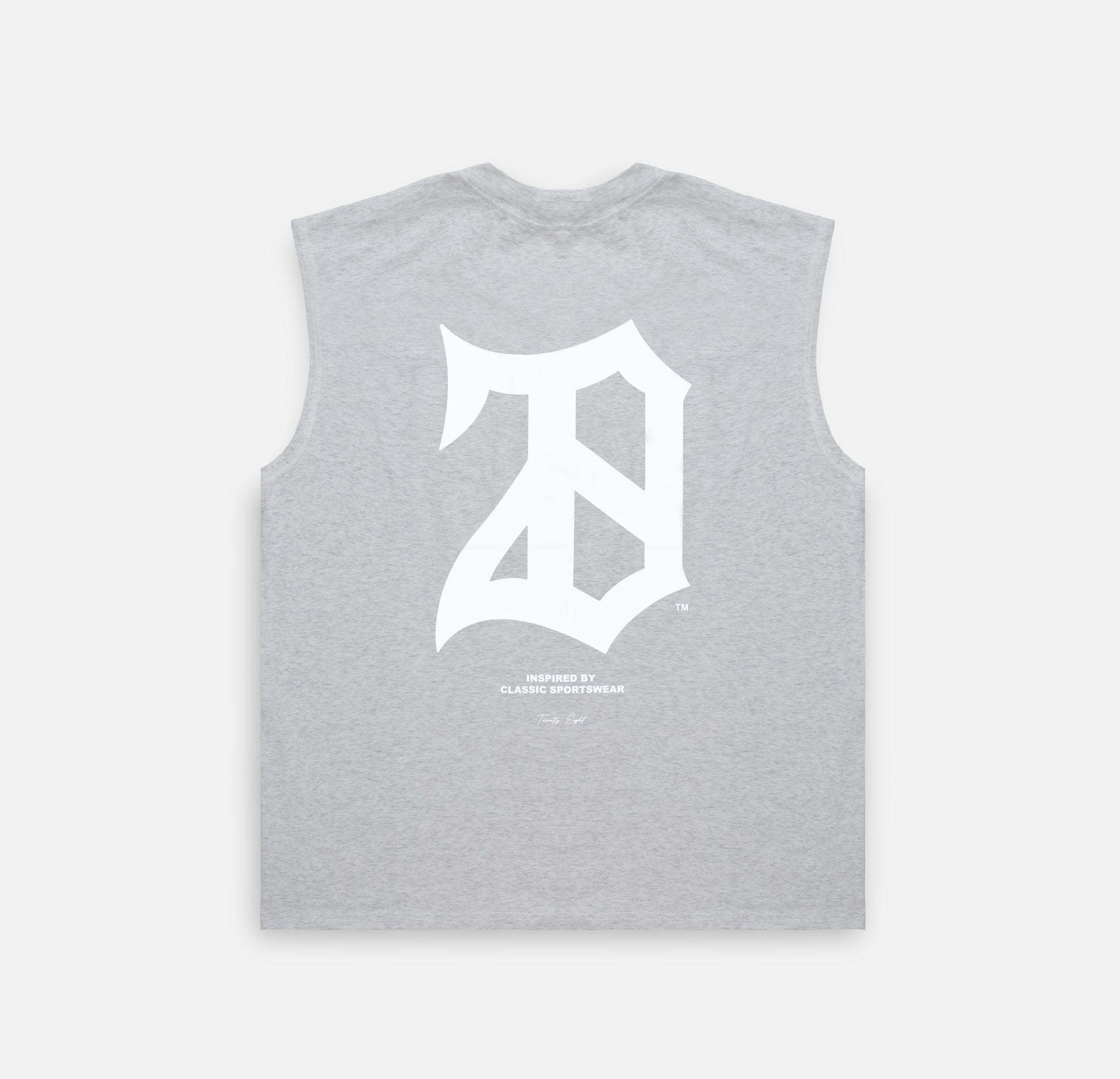GREY COTTON TRAINING TANK