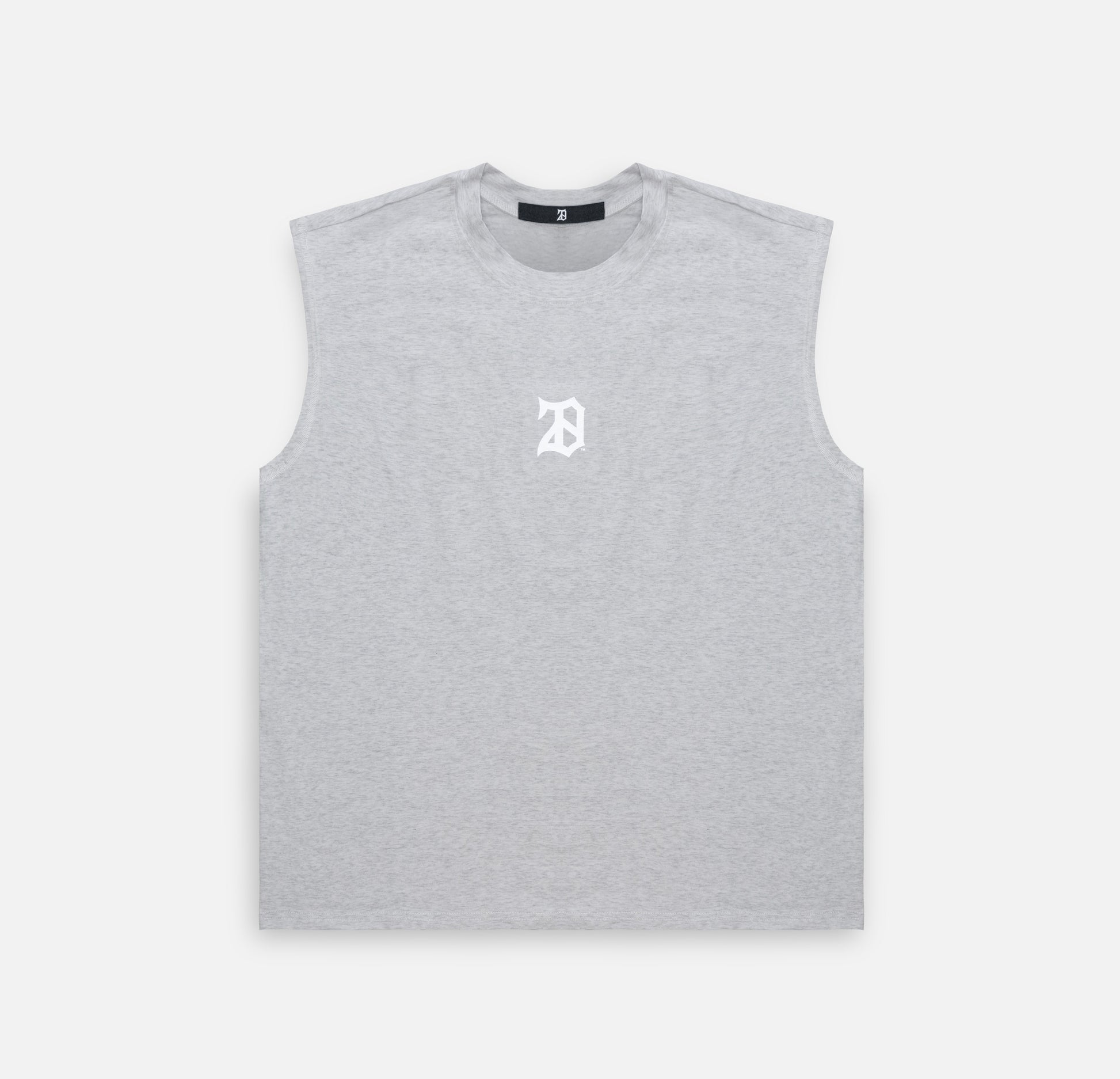 GREY COTTON TRAINING TANK