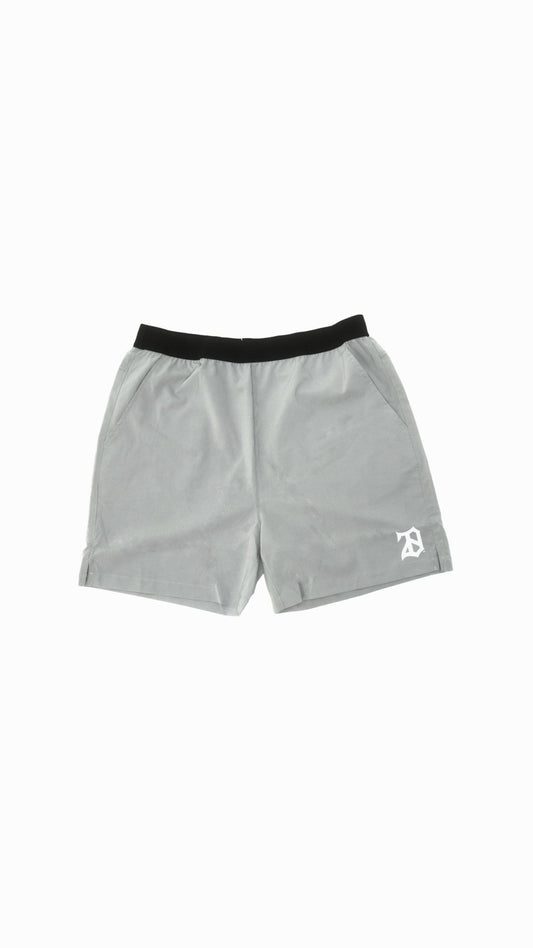 GREY MESH SHORTS - 28®