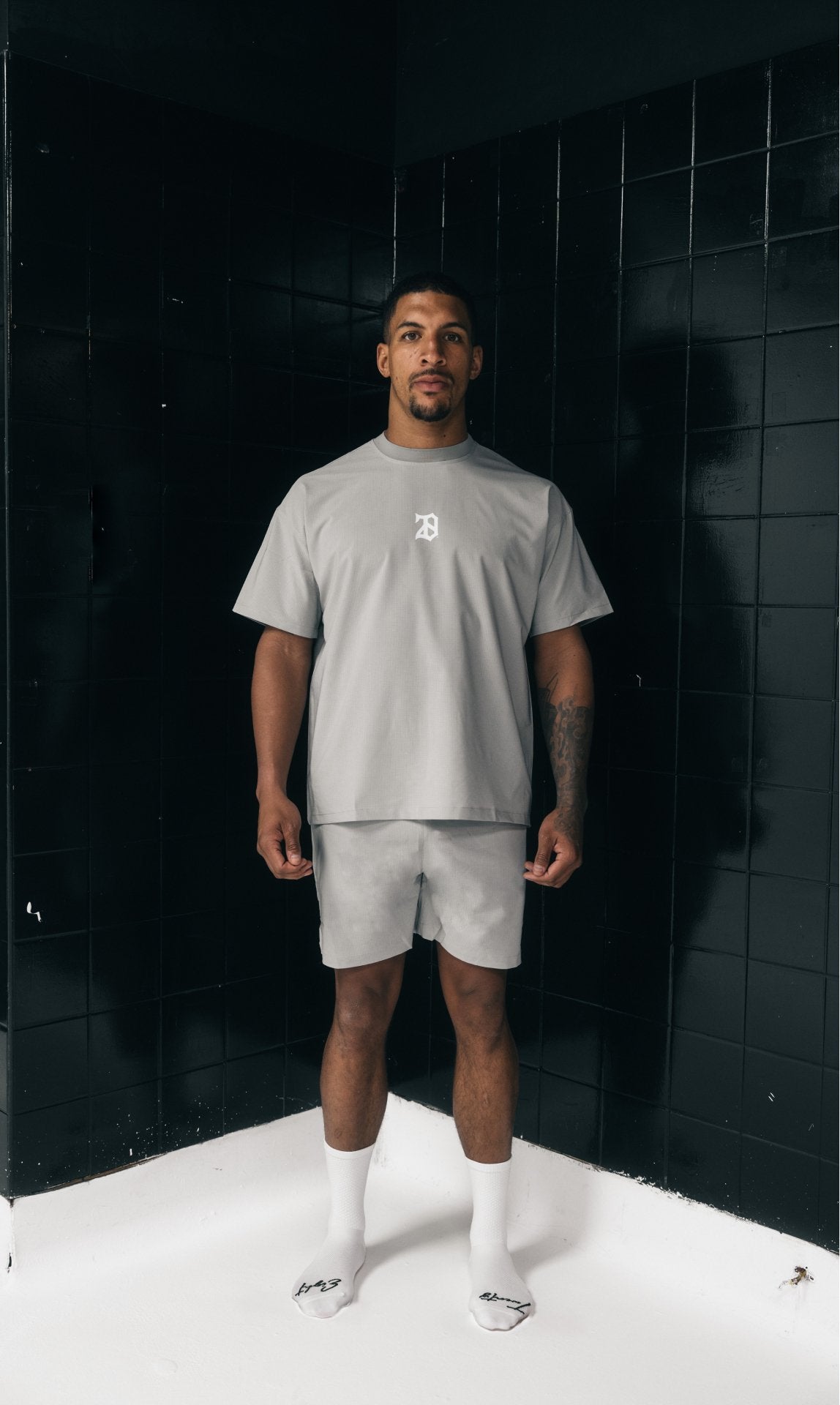 GREY MESH T - SHIRT - 28®