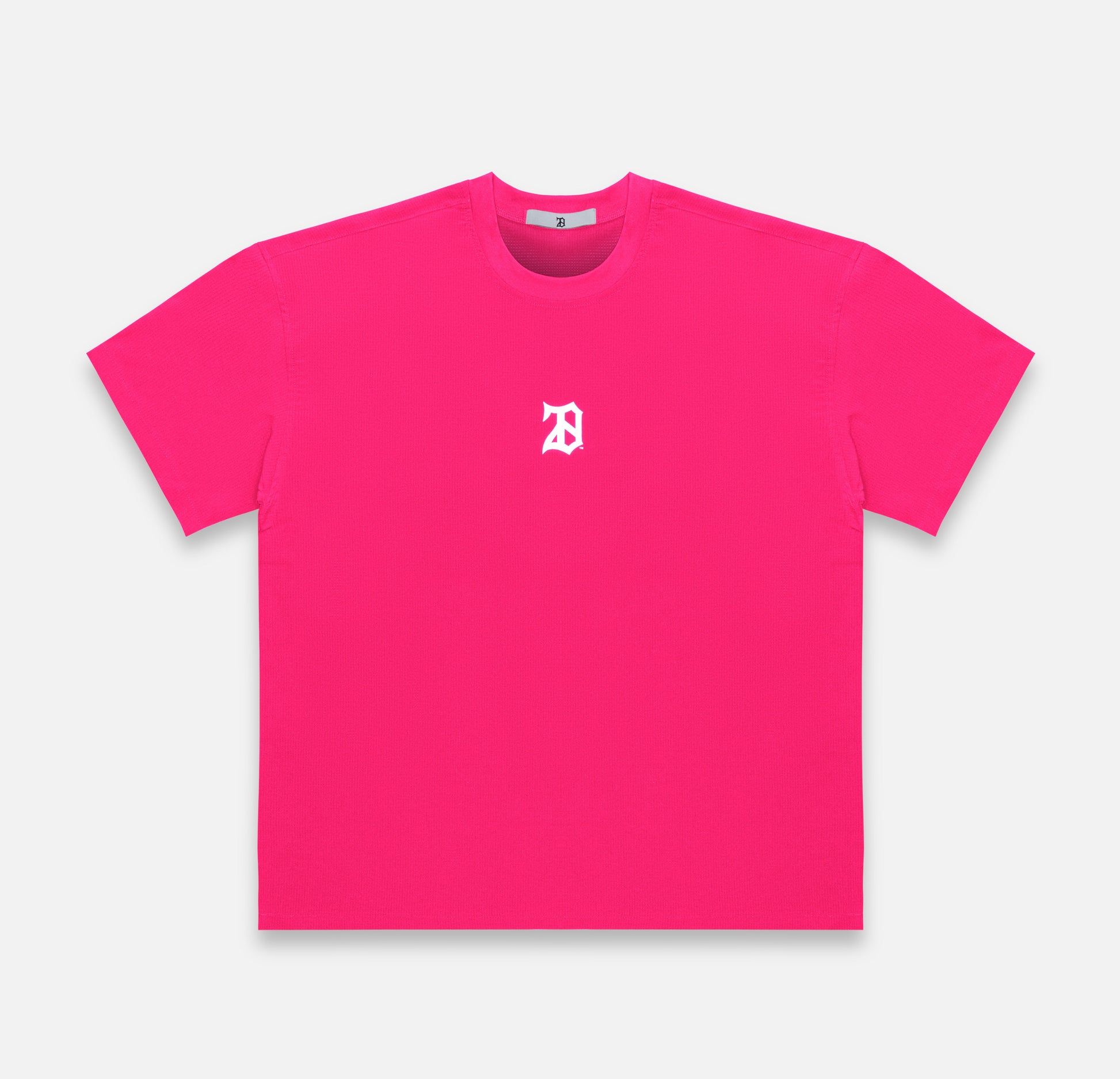PINK MESH T-SHIRT