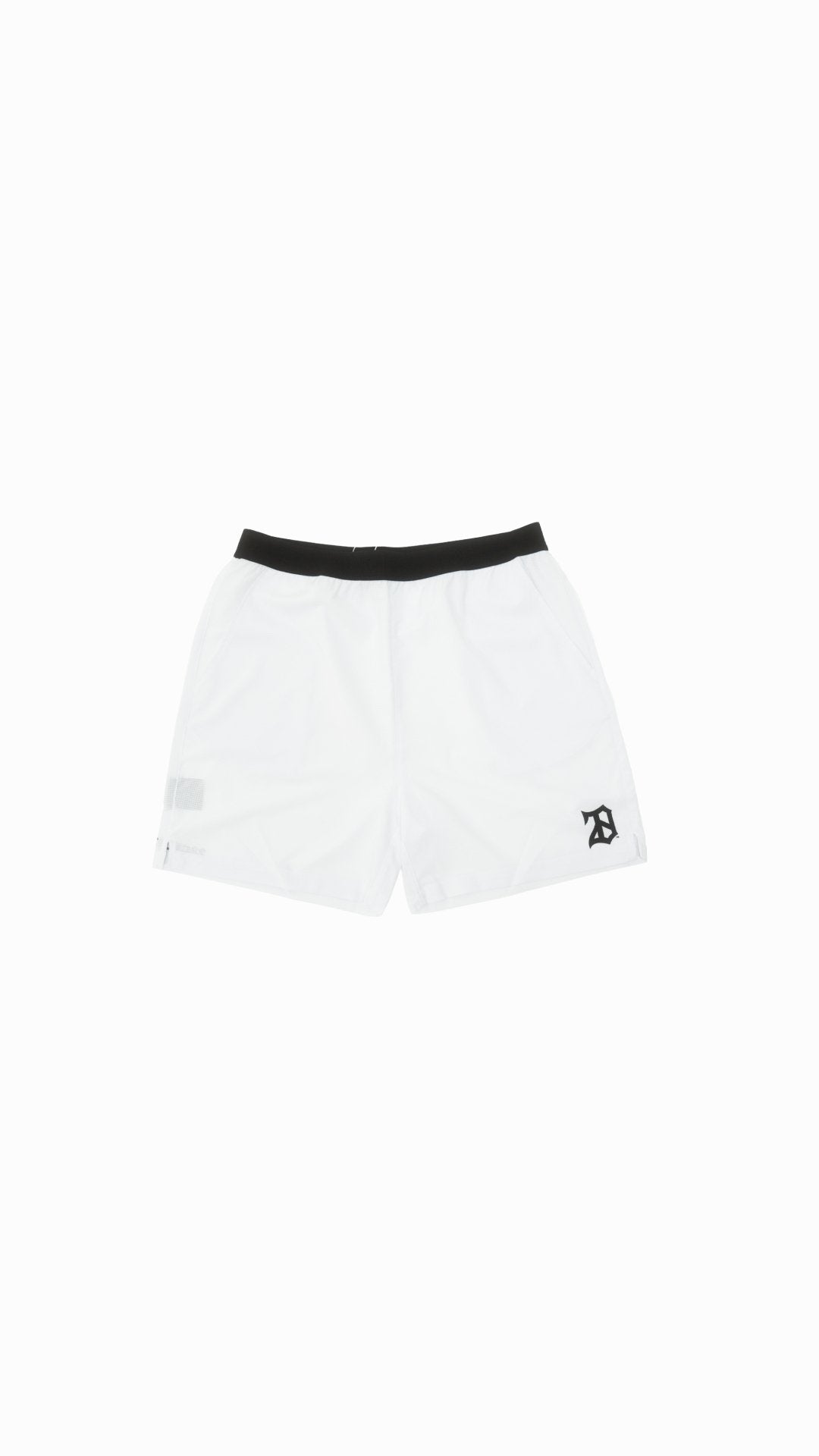 WHITE MESH SHORTS - 28®