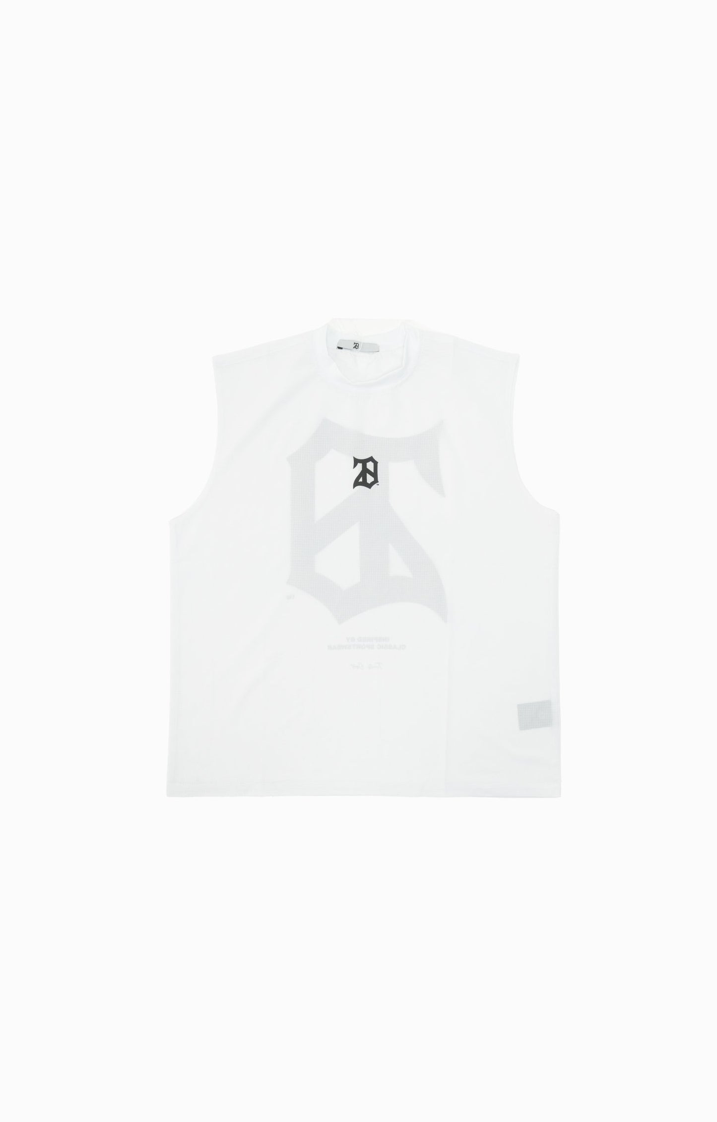 WHITE MESH TANK - 28®